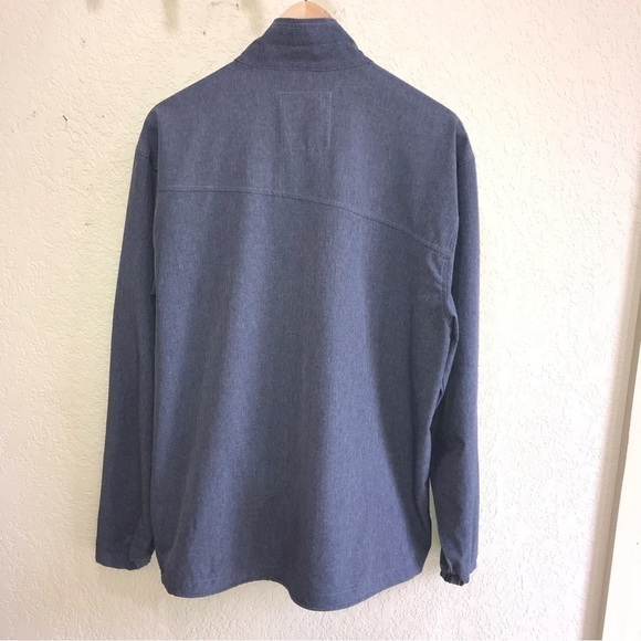 Linksoul Tempus Fugit Full Zip Windbreaker Golf Jacket Mens Medium EUC - Picture 7 of 8